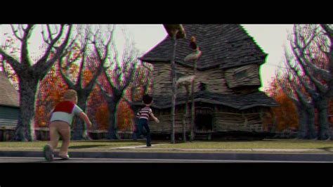 Trailer Monster House True 3d In Anaglyph 3d Green