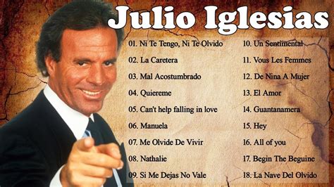 Julio Iglesias Exitos Sus Mejores Canciones Las Mejores Canciones De