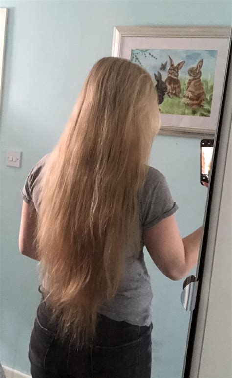 My Tailbone Length Hair Is The Longest Its Ever Been I Want To Reach Classic Length As Soon As