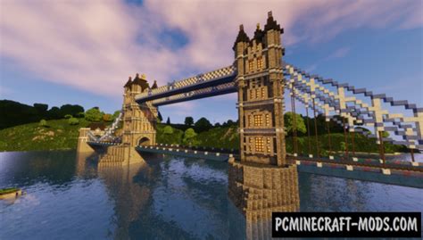 Tower Bridge 3d Art Building Map For Minecraft 1204 1202 Pc
