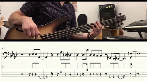 Judas Esperanza Spalding Bass Transcription Playthrough Youtube