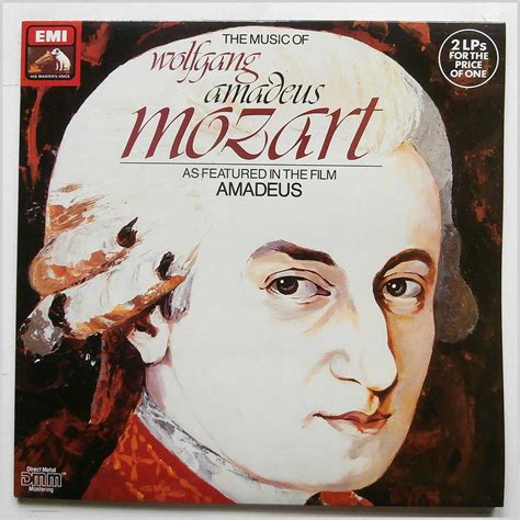 Wolfgang Amadeus Mozart The Music Of Amadeus Vinyl Records Lp Cd On