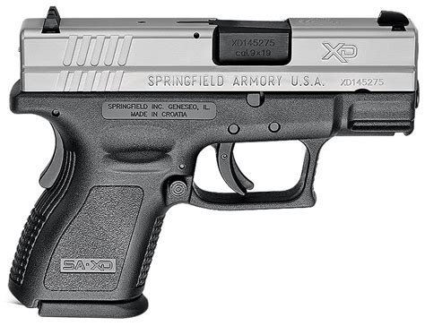 Springfield Armory Xd9821 Xd Sub Compact Ca Compliant Double 9mm