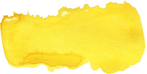 22 Yellow Watercolor Brush Stroke (PNG Transparent) | OnlyGFX.com png image