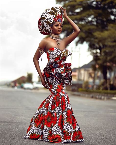 Queen Of Thabisa African Print Dress Ankara African Fashion Dresses African Dresses For Women