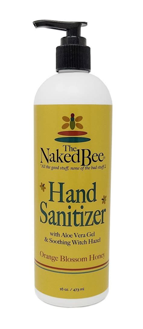 Naked Bee Hand Sanitizer Orange Blossom Honey Oz