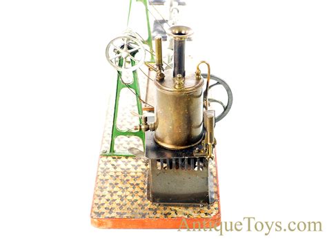 Gebrüder Bing Ca 1898 Brass Vertical Steam Engine Mechanical Workshop