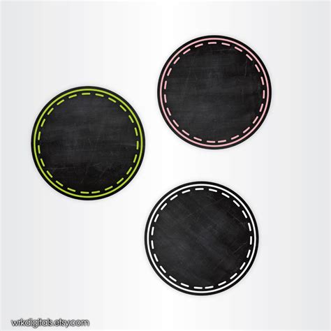 Chalkboard Clipart Circle Chalkboard Circle Transparent Free For