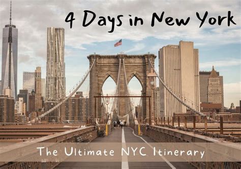 4 Days In New York The Ultimate Nyc Itinerary Our Taste For Life