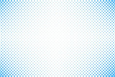 Halftone Blue Dot Pattern Grafik Von Davidzydd · Creative Fabrica