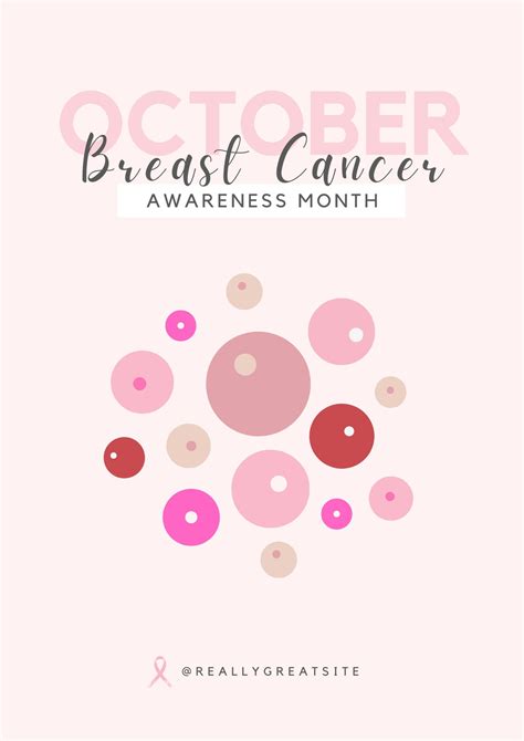 Free Printable Breast Cancer Awareness Poster Templates Adefam