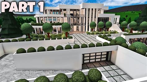 Bloxburg Mega Modern Mansion Part Roblox Youtube Hot Sex Picture