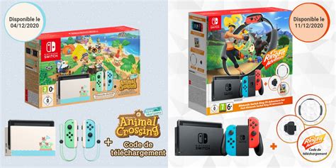 Deux Nouveaux Packs Nintendo Switch Sont Disponibles Cet Hiver News