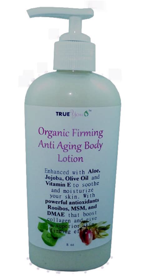 Anti Aging Body Lotion Best Skin Firming By Trueyouorganics