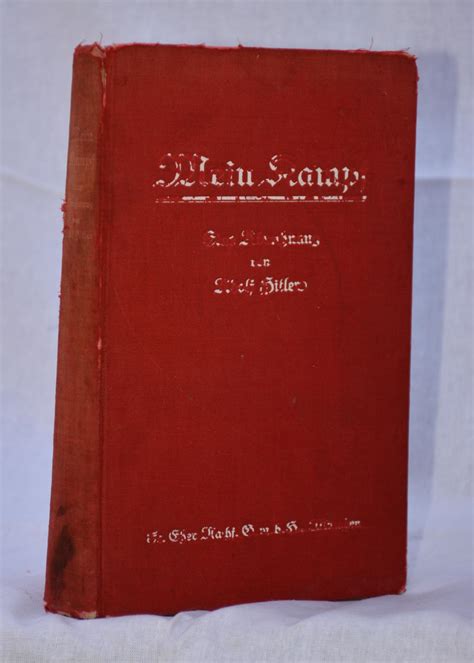 Next > last >> back to gallery: Mein kampf, first edition 1926 by Adolf Hitler: Good ...