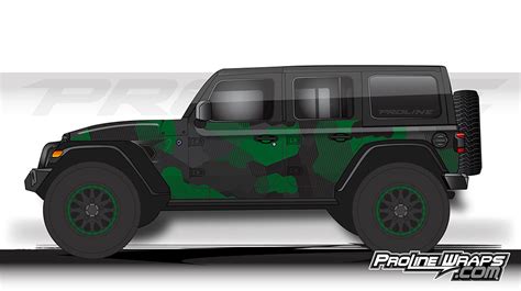 Proline Wraps Jeep Wrangler Jl Wrap Kit 4dr Bravo
