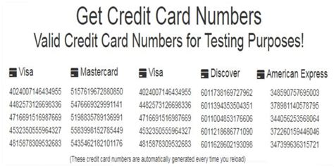 There are a number of fake credit card number generators which says that you can use them in online transactions. How To Generate Free Credit Card Numbers With Security Code That Work Instantly | Thekonsulthub.com