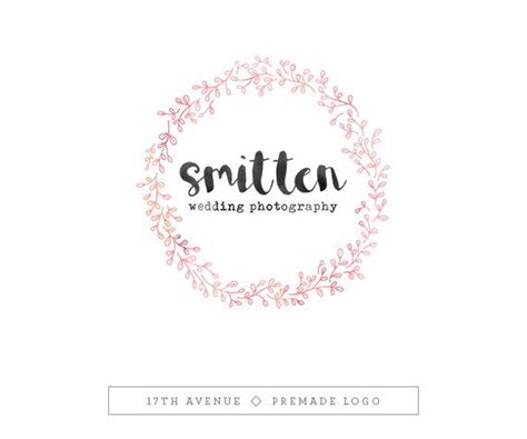 Smitten Is A Sweet Sassy Deluxe Premade Logo Design Featuring A