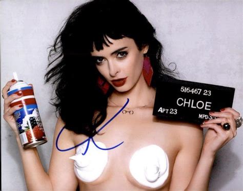 Krysten Ritter Signed Authentic X Free Ship The Autograph Bank