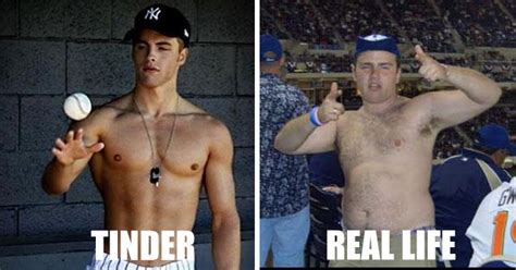 Tinder Profile Pictures Vs Their Real Life Counterparts Funny