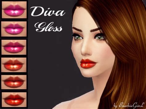 Diva Gloss By Baarbiie Giirl At Tsr Sims 4 Updates