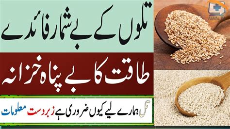 Til Ke Fayde 2017 Health Benefits Of Sesame Seeds In Urdu Hindi Desi