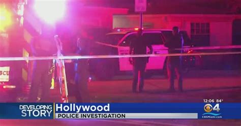 Double Homicide Under Investigation In Hollywood Cbs Miami