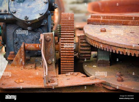 Old Industrial Equipment Stock Photo Alamy
