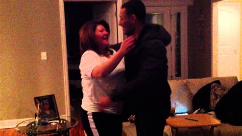 Son Surprises Mom Before Deployment Youtube