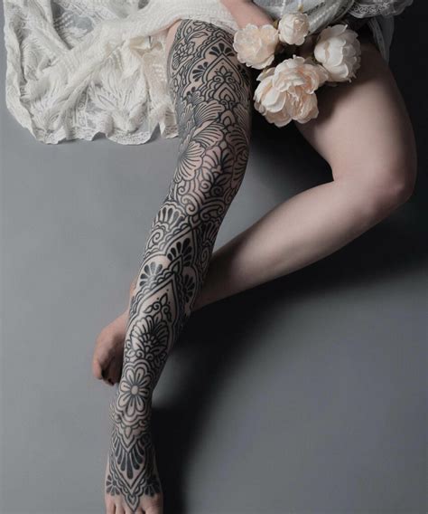 Leg Sleeve Tattoo Women Ideas That Will Blow Your Mind