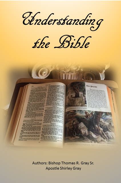 Understanding The Bible Ebook By Bishop Thomas R Gray Sr Apostle