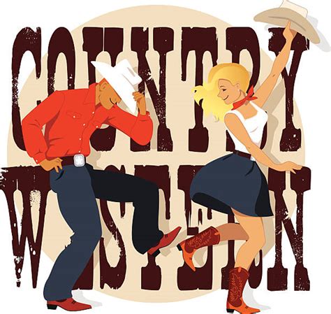 Line Dance Clip Art Vector Images And Illustrations Istock