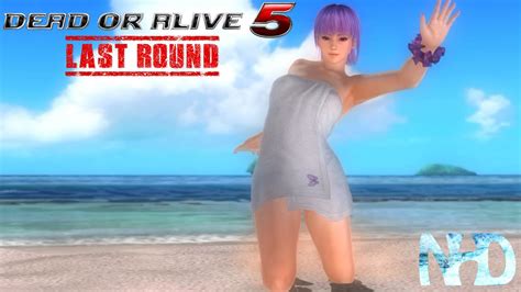 dead or alive 5 last round ayane bath and bedtime [match] [victory] [defeat] [private paradise