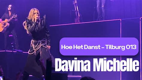 Davina Michelle Hoe Het Danst Heartbeat Tour Tilburg Youtube
