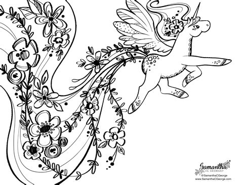 Free Coloring Pages Samantha C George