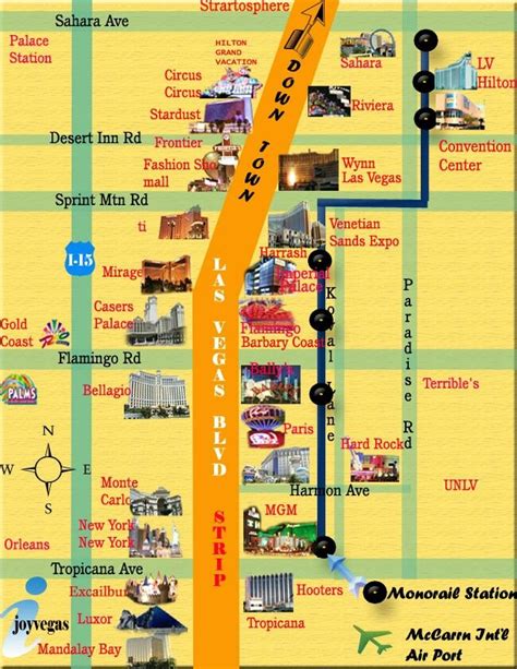 Vegas Strip Map Vegas Strip Map Las Vegas Las Vegas Malls