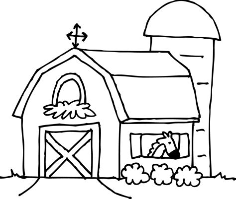 The new discount codes are constantly updated on. Barn Coloring Pages - GetColoringPages.com