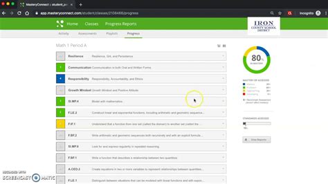 Download our free apps for common core, science, and student assessment; Student Portal in Mastery Connect - YouTube