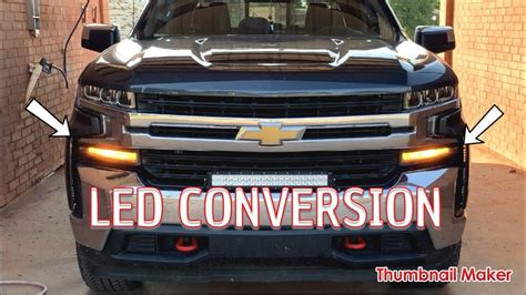 How To Change Amber Halogen To Led Amber Blinkers For 2019 Silverado