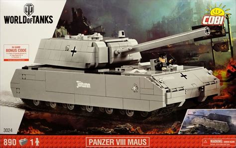 36 Euro Cobi Panzer Viii Maus World Of Tanks 3024 890 Elem