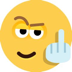 Middle Finger Emoji Emoji Middle Finger Meaning