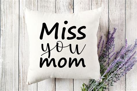 Miss You Mom Graphic By Craft Design · Creative Fabrica