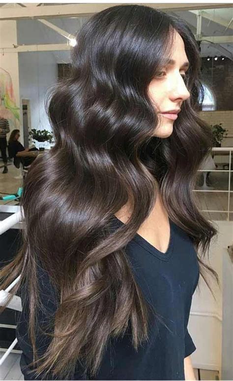 Top 30 Chocolate Brown Hair Color Ideas And Styles For 2019 Deep Brown