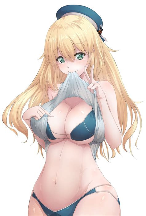 Wallpaper Illustration Blonde Long Hair Anime Girls Cartoon Kantai Collection Black Hair