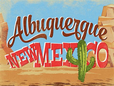 Albuquerque New Mexico Desert Digital Art By Flo Karp Fine Art America