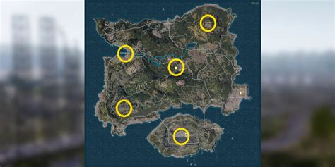 Pubg The Best Drop Spots In Erangel