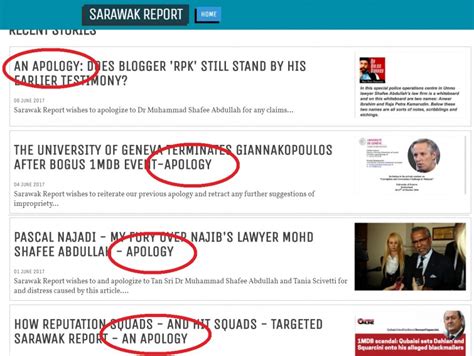Perkembangan positif kes saman sarawak report di london august 6, 2017 wanna 46 views 0. Update There's a new fake Sarawak Report site. And all ...