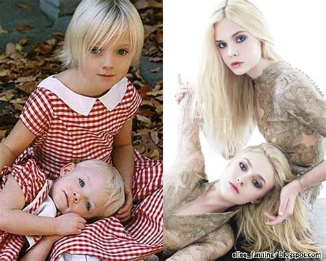 Dakota And Elle Fanning Then And Now Dakota And Elle Fanning Elle