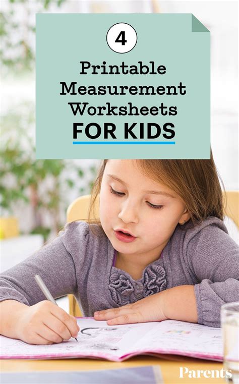 4 Printable Measurement Worksheets For Kids Measurement Worksheets