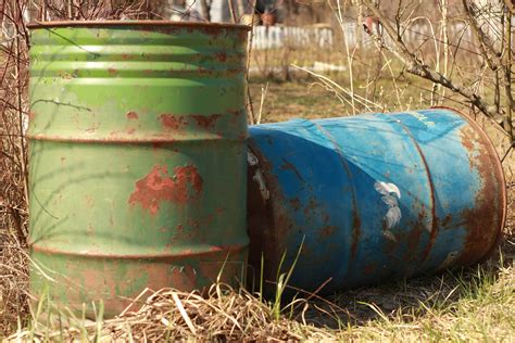 Free Images Old Green Metal Barrel Art Container Rusty Waste